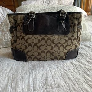 Coach Brown Tote